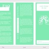 healthcare brochure layout design
