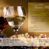 winery promotional flyer