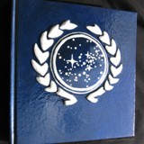 federation book - polymer clay & acrylic