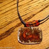 celtic dragon pendant