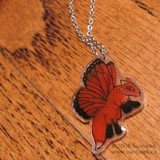 faerie fox pendant