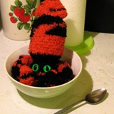 tigertail ice cream squid soft sculpture
