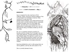 sara law - artist website